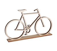 Rayher 62814000 bicyclette en bois à poser, FSC 100%, 20x11cm, sct-LS ass. 1pce Multicolor