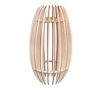 Rayher Lampe à lamelles Bois Helsinki Nature 20x20x35cm FSCMixCr 22 pces boîte 1 kit