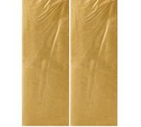 Rayher 67273616 Papier de soie Métallique, or (Lot de 2)