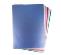 Rayher 67302999 Papier à effet Metallic Mix, A4, Colore, 250g/m2, 8 couleurs 8feuilles