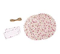 Set décoratif pour pot de confiture Fleurs Rayher