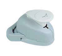 Rayher 69042000 Perforatrice Coins : Arrondi, en Plastique et Métal, Blanc/Gris