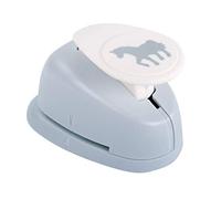 Rayher Perforatrice à motif : licorne, 2,54 cm de diamètre, Plastique, gris, (1"), SB-Blister 1Stück