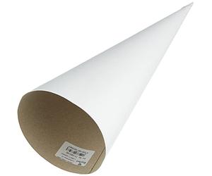 Rayher 7134300 cornet surprise non manufacturé, p. rentrée scolaire, 35cm, blanc
