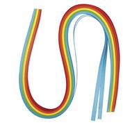 Rayher 71937990 Lot de 100 Feuilles de Papier pour Quilling 80 g/m² 50 x 0,6 cm