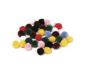 Rayher 7651249 Pompons 15 mm Lot de 60 pièces.