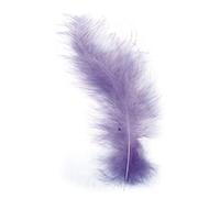 Rayher 8516835 Lot de 15 Plumes de Duvet Lilas 10-15 cm