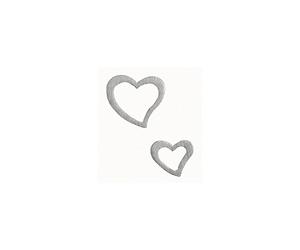 Rayher 8827022 Petits objets en bois : Cœurs, 1, 5-4 cm