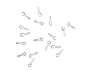 Rayher 8901200 Suspensions plastiques p. œufs plastique & polystyrène, sb 24 pcs