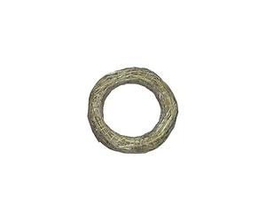 Rayher 8907231 couronne en paille 30cm ø, décoration de noël, non-soudée, nature