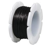 Rayher 8908801 Bobine de Fil élastique Noir 1 mm