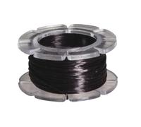 Rayher 8924001 Magic Stretch, 0,8 mm, sous Blister. Bobine 5 M Noir