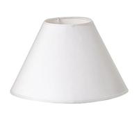 Rayher Abat Jour Rond Abat Jour Conique pour Créer ou bricoler des Lampes et Autres Accessoires Abat Jour Rond pour Idéal pour parfaire la Décoration de Votre intérieur Blanc