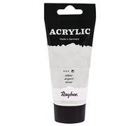 Rayher Acrylic, Argent, Peint.Acrylique d'artistes, Tube