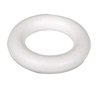 Rayher Anneaux en polystyrène, Plein, 12 cm de diamètre, Multicolore