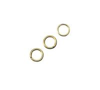 Rayher Anneaux fendus, anneaux bijoux, 7 mm ø, sct.-LS 10 pces, or, 2224406