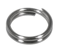 Rayher Anneaux fendus, Anneaux Bijoux, 8 mm ø 20 pc Acier INOX, Argent, 2216921