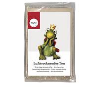 Rayher Argile à sécher à l'air Libre Blanche 500 g Pâte à Modeler durcissante à l'air Douce et Souple sans Combustion 3449902