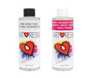 Rayher Art Résine époxy av. durcisseur 2 x 118 ml / 4 oz, transparent, 34450000