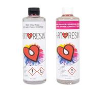 Rayher Art Résine époxy av. durcisseur 2 x 470 ml / 16 oz, transparent, 34452000