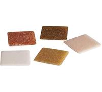 Rayher Artdecor tesselles mosaïque 2x2cm seau 1kg 325 pcs tons naturels, 1453131, Naturel