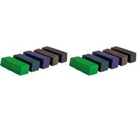 Rayher Assortiment de colorants de cire pour bougie, multicolore, 5 pces., blocs de 5g, 1x1x2,9cm, arts créatifs, décoration, bougie-31640999 (Lot de 2)