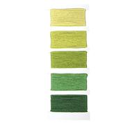 Fil bracelet brésilien - 5 coul. - Tons verts Vert G