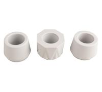 Rayher Assortiment de moules pour mini ramequins en silicone, 3 pces., 3 formes, 5x5cm, béton créatif, Raysin, résine époxy, décoration, cache-pot, bougie-36183000
