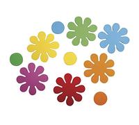 Rayher - 30145999 - Pièces de découpe Crepla avec Fleurs, 5,5 cm, Autocollantes, SB