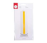 Rayher Bandes de Cire pour décoration de Bougies 20x10 cm 2 pcs argenté, 3103730