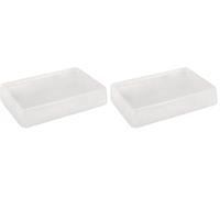 Rayher Base de savon à mouler, transparent, 200g, inodore, glycérine, 100% végétalien, selon les directives cosmétiques, testé dermatologiquement, arts créatifs-34226000 (Lot de 2)