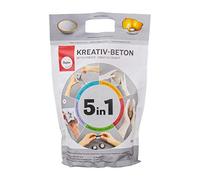 Rayher Béton créatif 5en1 p. activités artisanales sct 3kg gris pierre, 34464558