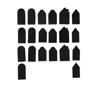 Rayher Bouche-Trou Nupsi Maisons Nordiques caoutch. Mousse assor. 20pc, 30244000