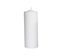 Rayher bougie-pilier à décorer 100 % paraffine, 25 cm x 6cm ø, blanc, 3119200