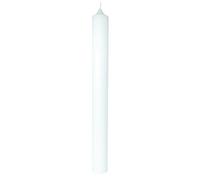 Rayher bougie tige, bougie de baptême en cire à décorer 3cm ø, blanc, 3119400