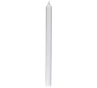 Rayher bougie tige, bougie de baptême en cire à décorer 3cm ø, blanc, 3126900