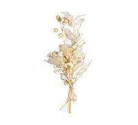 Rayher Bouquet de fleurs séchées naturelles, ivoire, 1 bouquet, 18-20cm, arts créatifs, art floral, décoration, scrapbooking-85491104