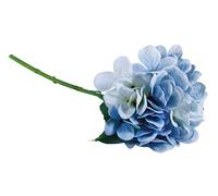 Rayher Branche d’Hortensia artificiel matériaux mixtes 33cm bleu clair, 55906356