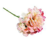 Rayher Branche Hortensia artificiel matériaux mixtes 33cm rose œillet, 55906264