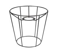 Rayher Cadre pour Abat-Jour Conique, Noir, 1 PCE., Support en métal, Douille E27, 17cm Ø, H. 16cm, Arts créatifs, luminaire, Suspendu, table-23102576