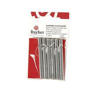 Rayher Carillons creux 6 tubes en aluminium 6mm ø, 14cm sct.-LS, argent, 2537022