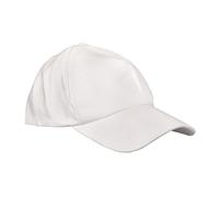 Rayher Casquette de Baseball Customisable, avec Fermeture Velcro, Blanc, 3828400