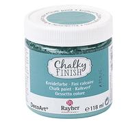 Rayher Chalky Finish Boîte 118 ml indisch türkis Turquoise D'inde