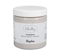 Rayher Chalky Peinture craie Shabby chic et vintage 230ml gris granite, 35048558