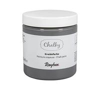 Rayher Chalky Peinture craie Shabby chic, vintage bte 230ml gris foncé, 35048570