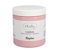 Rayher Chalky Peinture craie Shabby chic, vintage bte 230ml vieux rose, 35048268