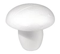 Rayher Champignon en polystyrène, Blanc, 1 PCE., H. 13cm, Arts créatifs, décorations- 3000900