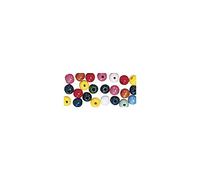 Rayher Cheveux synthétiques bouclés, Blond, 1 PCE., 15g, Boucles 9mm ø, Arts créatifs, décorations, couronnes, Noël, Carnaval, déguisement, poupée-7600260