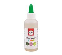 Rayher Colle universelle pour enfants, 1 pce., 100ml, 99% naturelle, végétalienne, transparent, embout de précision, base aqueuse, arts créatifs, papier, carton-30239000