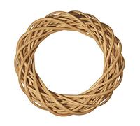 Rayher Couronne en osier écorcé, blanc, 1 pce., 25cm Ø, 6cm d’épaisseur, à personnaliser, arts créatifs, décoration, pâques, printemps, automne, Noël-65014000